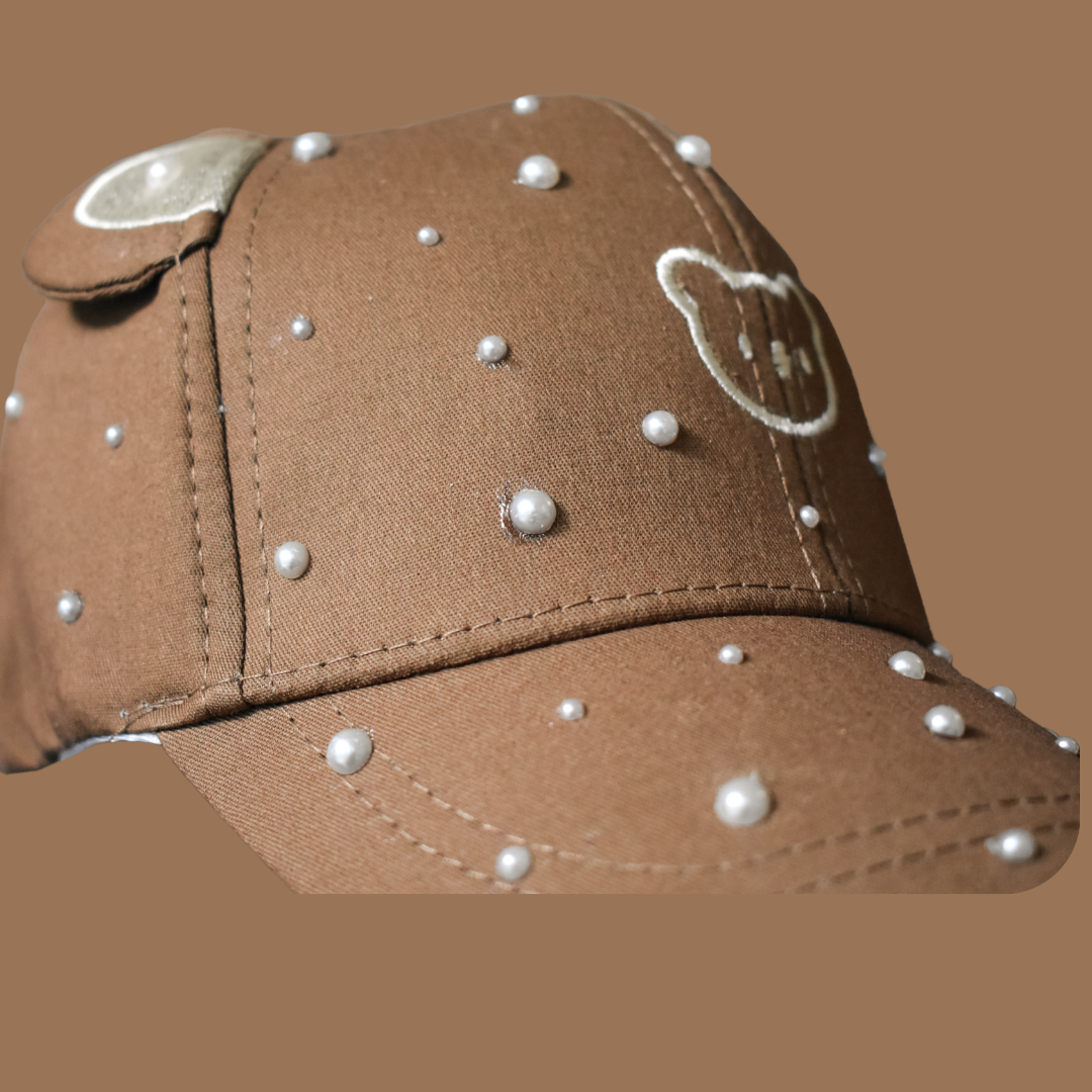 Baby Brown Pearl Cap