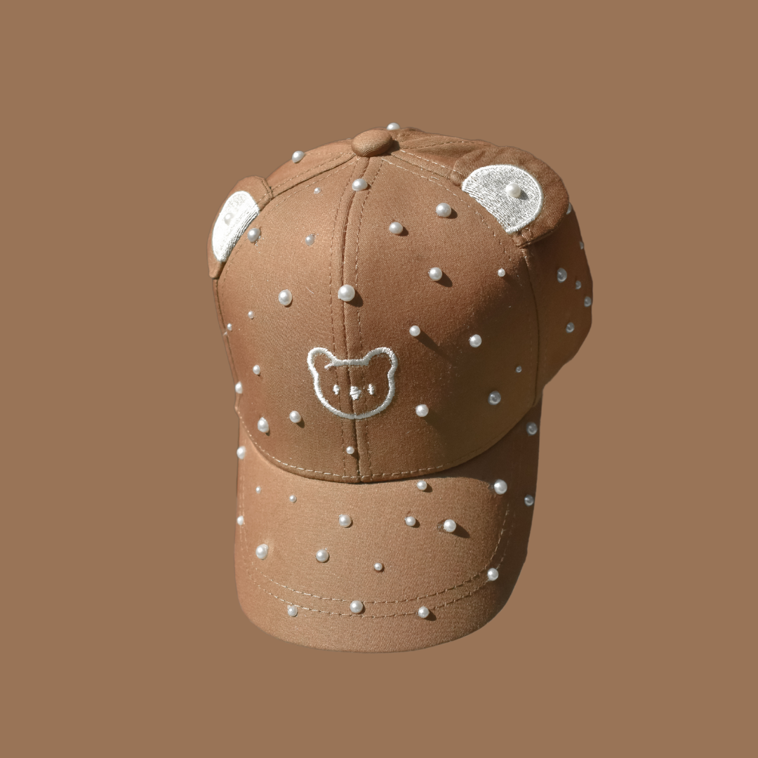 Baby Brown Pearl Cap