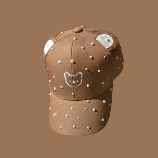 Baby Brown Pearl Cap